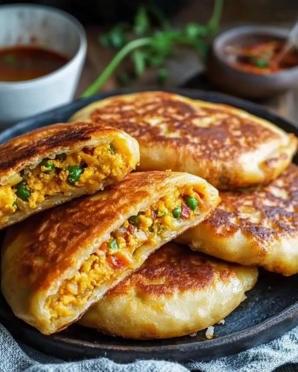 Chinese-Style Stuffed Pancakes