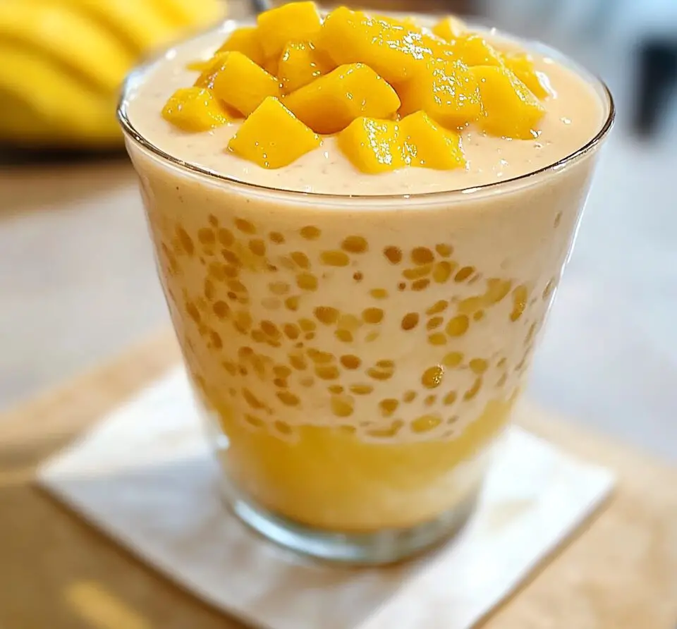 Creamy Mango Sago