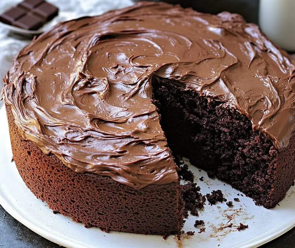 Old-Fashioned Devil’s Food Cake