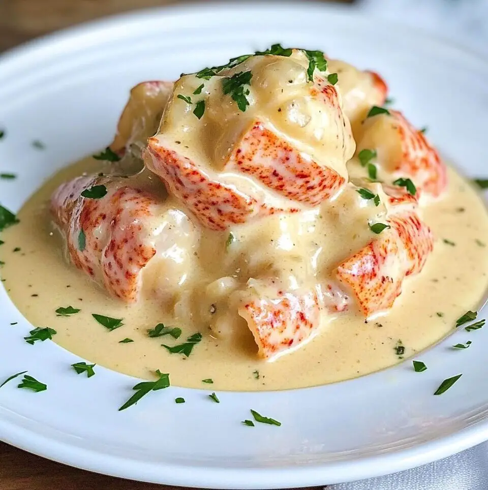 Classic Lobster Newburg