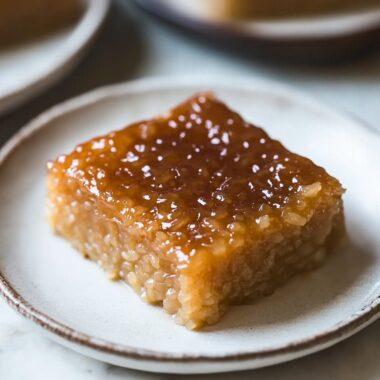 Biko (Filipino Sticky Rice Cake)
