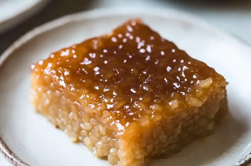 Biko (Filipino Sticky Rice Cake)
