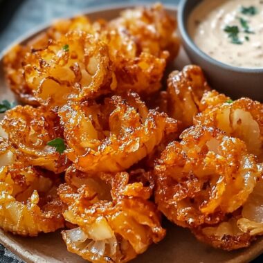 Bite-Sized Blooming Onions