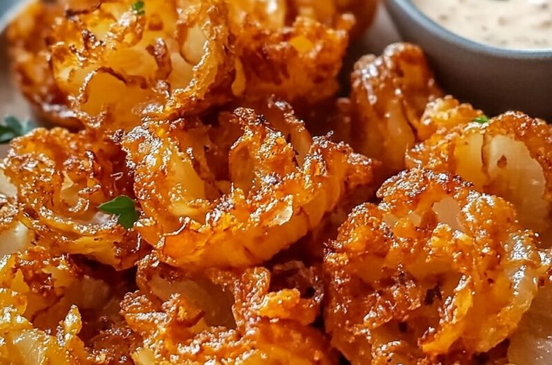 Bite-Sized Blooming Onions