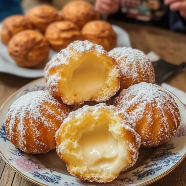 Italian Cream Bombs (Bomboloni alla Crema)