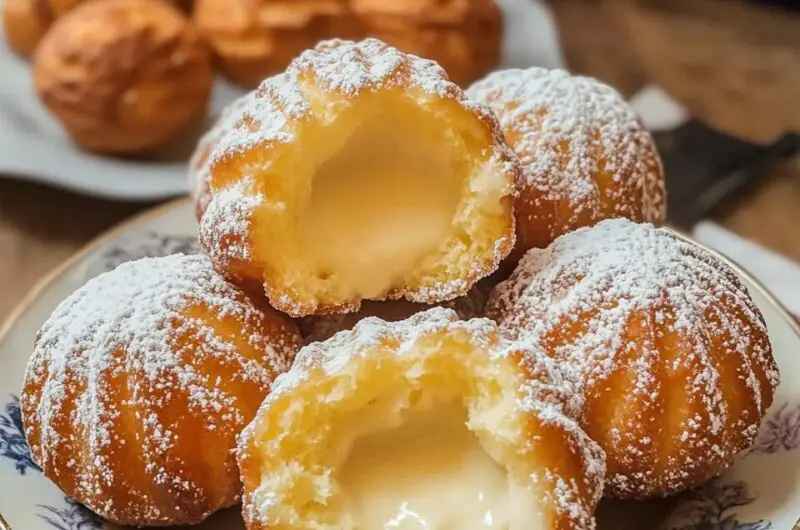 Italian Cream Bombs (Bomboloni alla Crema)