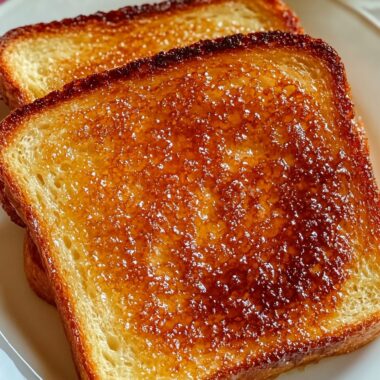 Caramelized Honey Butter Toast