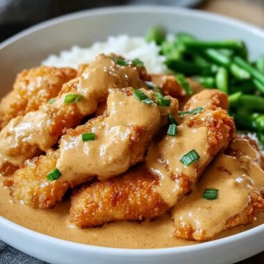 Chinese Peanut Butter Chicken