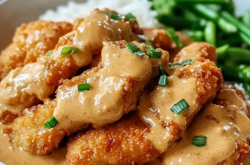 Chinese Peanut Butter Chicken