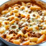 Creamy Beef and Shells