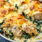 Creamy Chicken and Spinach Casserole