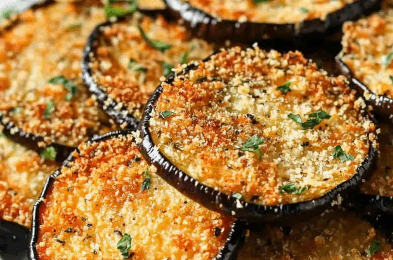 Crispy Baked Italian Eggplant