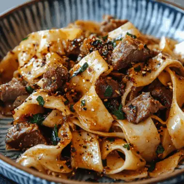 Cumin Lamb Noodles