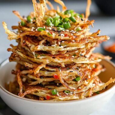 Enoki Pancakes