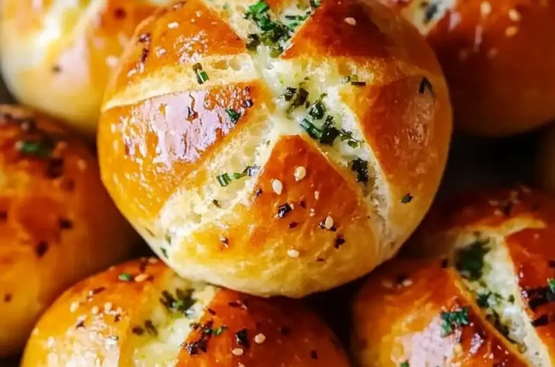 Korean Cream Cheese Garlic Bread