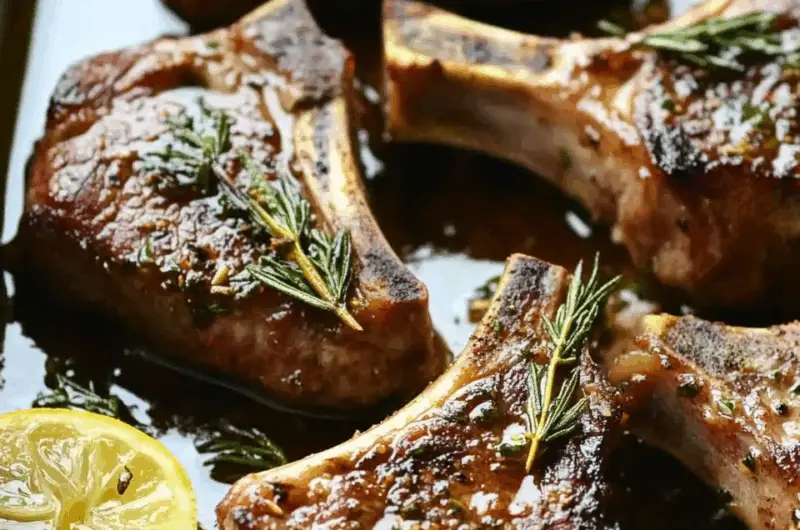 Rosemary Lamb Chops