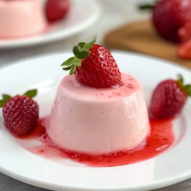 Strawberry Panna Cotta