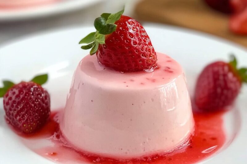Strawberry Panna Cotta
