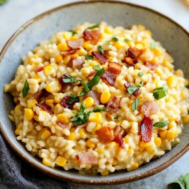 Sweet Corn Risotto