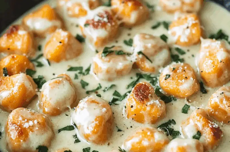 Sweet Potato Gnocchi Pasta