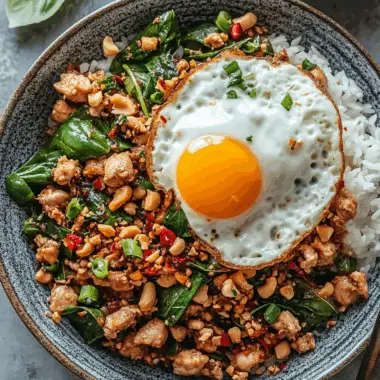 Thai Basil Chicken (Pad Krapow Gai)