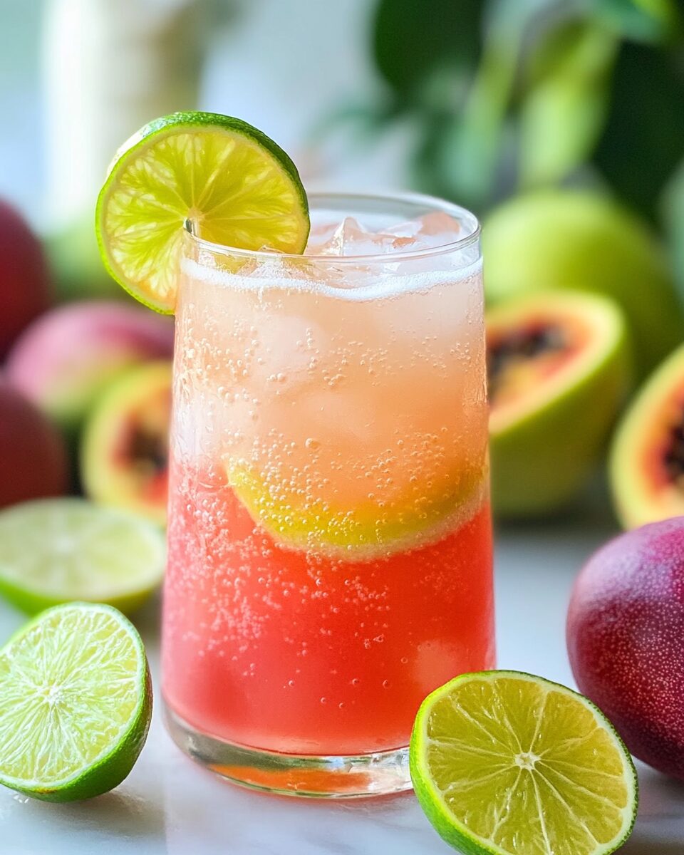 Guava Rum Cocktail