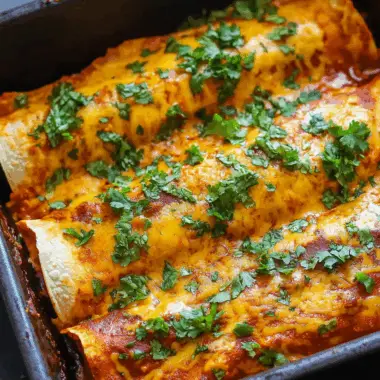 Butter Chicken Enchiladas