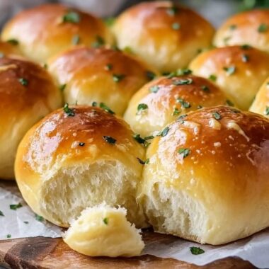Garlic Butter Dinner Rolls