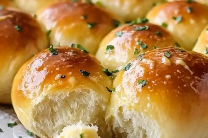 Garlic Butter Dinner Rolls