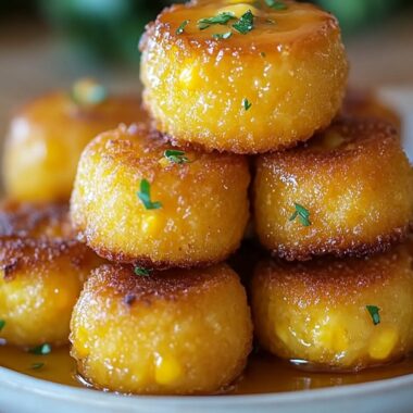 Southern-Style Honey Butter Cornbread Poppers