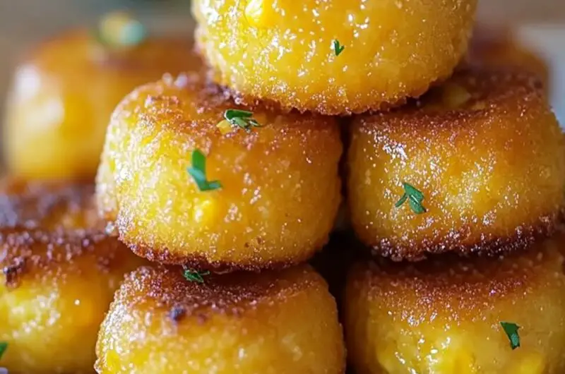 Southern-Style Honey Butter Cornbread Poppers