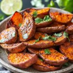 Sweet and Spicy Mexican Roasted Sweet Potatoes