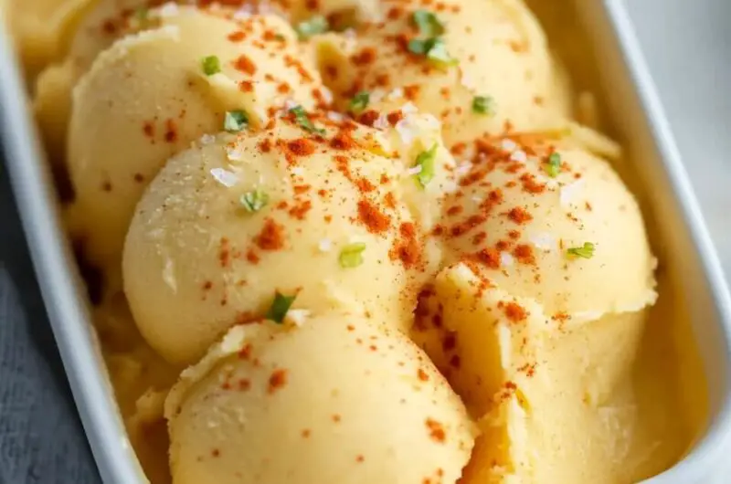 Chili Lime Mango Sorbet