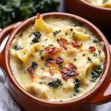 Creamy White Chicken Lasagna Soup