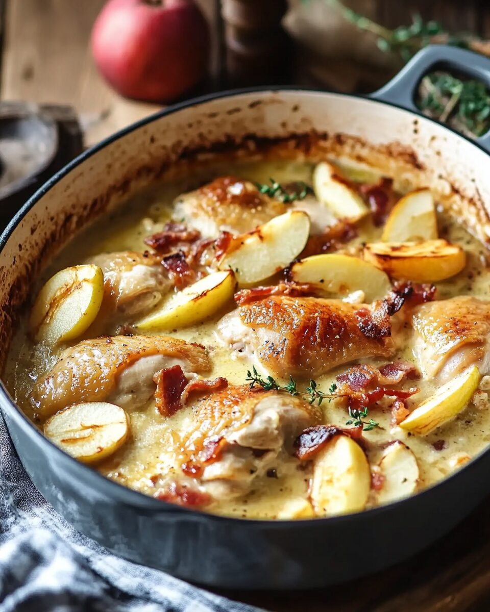 French Chicken Casserole a la Normande
