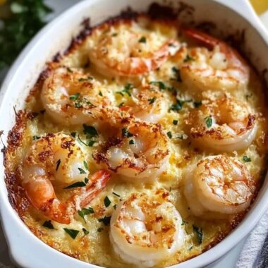 Baked Shrimp in Lemon Butter Sauce