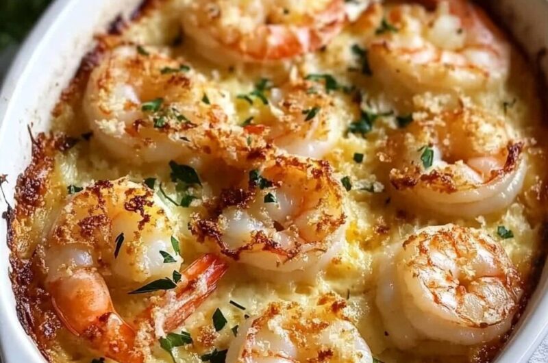 Baked Shrimp in Lemon Butter Sauce