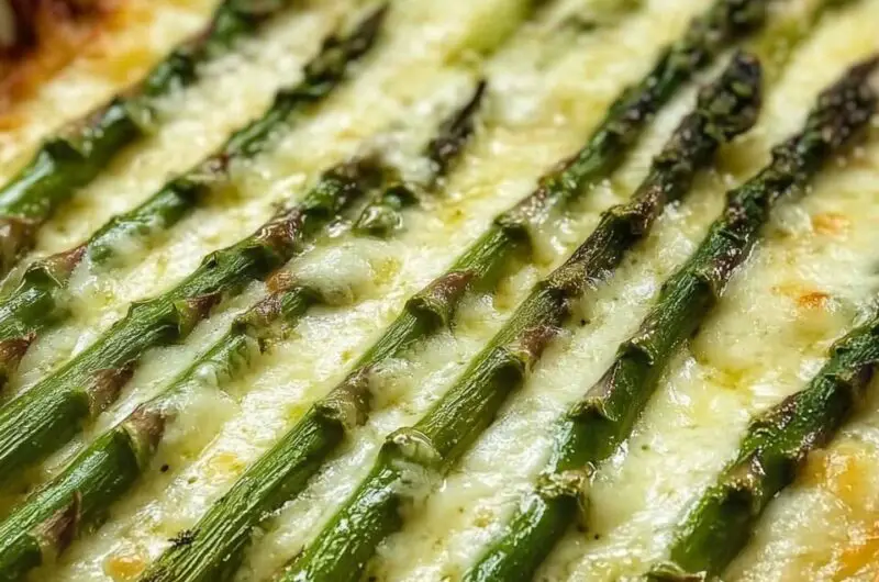 Cheesy Baked Asparagus