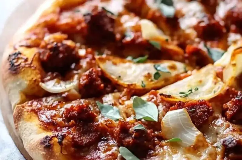 Spicy Chorizo Pizza