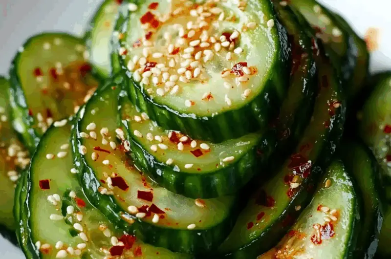 Spicy Korean Cucumber Salad