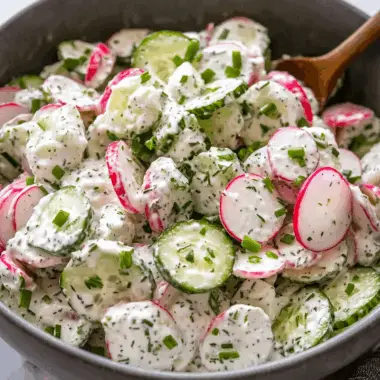 Cucumber Radish Salad