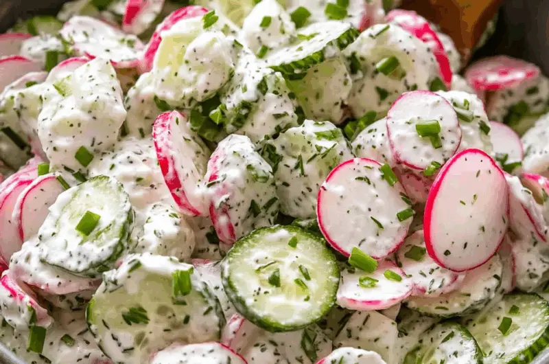 Cucumber Radish Salad