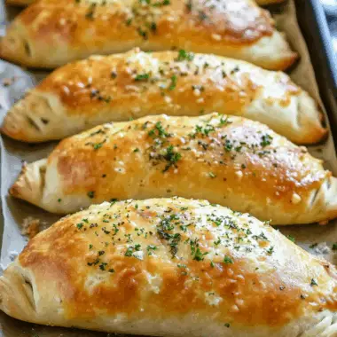 Ham and Cheese Calzones