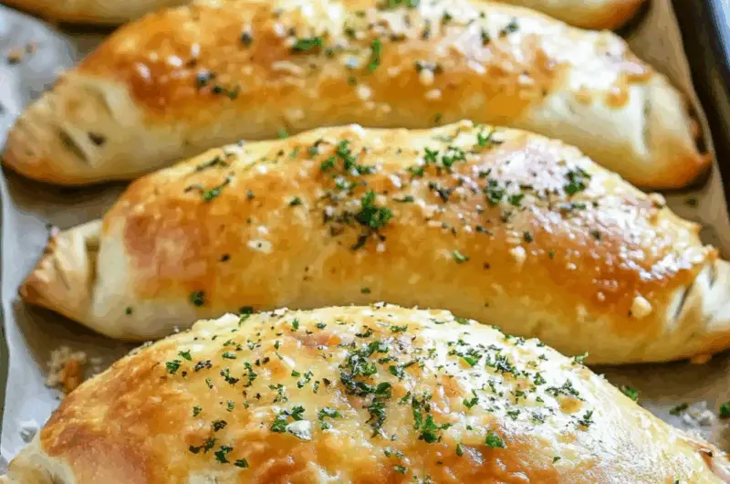 Ham and Cheese Calzones