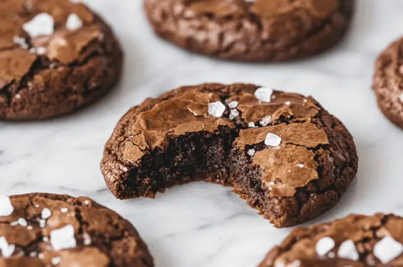 Fudgy Chewy Browkies (Brookies)