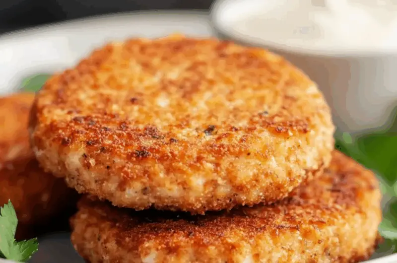 Crispy Air Fryer Salmon Patties