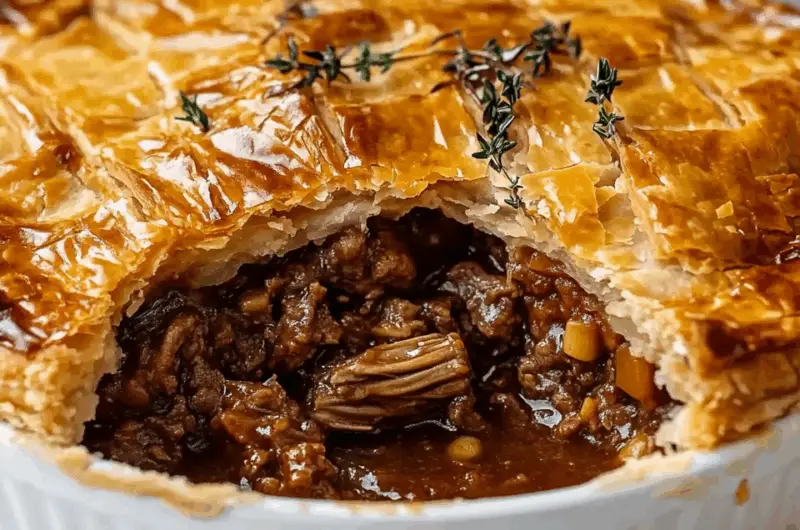 Steak And Onion Pie
