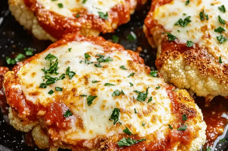 Baked Cauliflower Parmesan