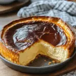 Loaf Pan Basque Cheesecake