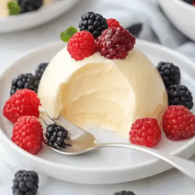 Bavarian Cream And Berries